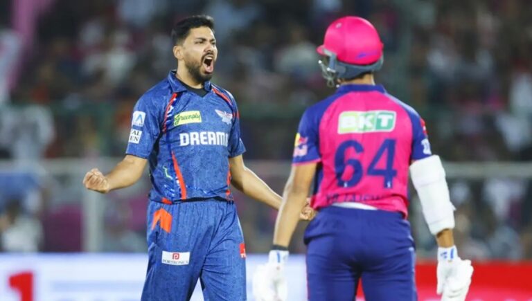 Ice-Cool Avesh vs RR’s chase Disaster! LSG’s last ball win in Jaipur leaves fans speechless!