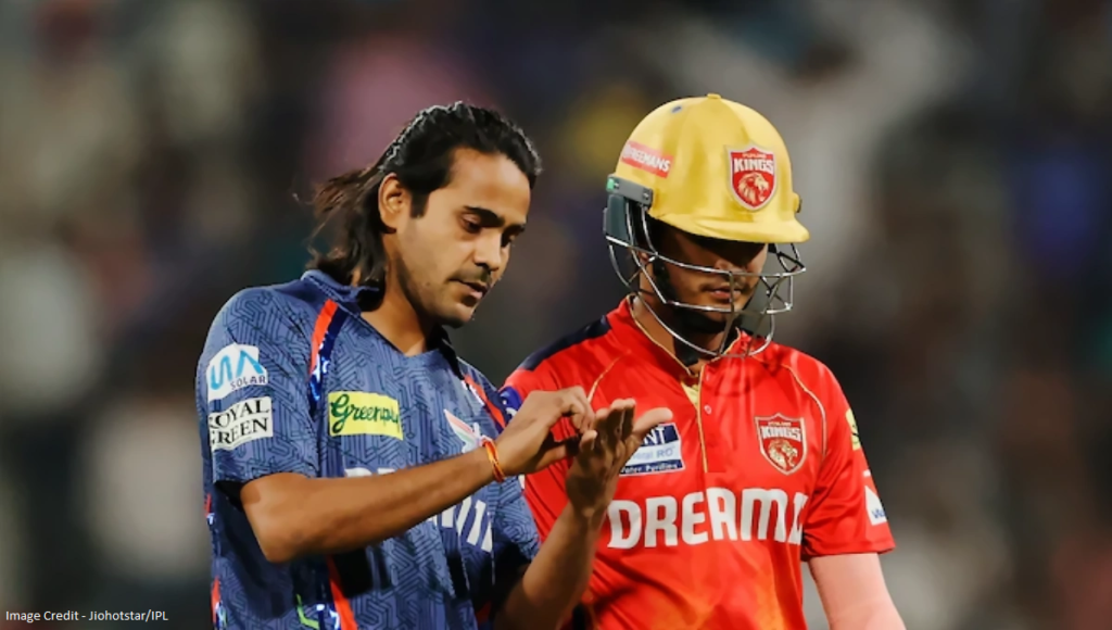 LSG spinner Digvesh Rathi's aggressive send-off, Faces Sunil Gavaskar's criticism