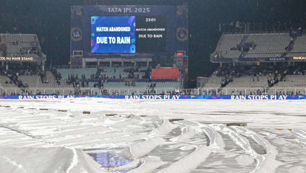 Rain spoiled the game: KKR and PBKS got one point each