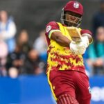 Lewis 91 leads West Indies to massive total